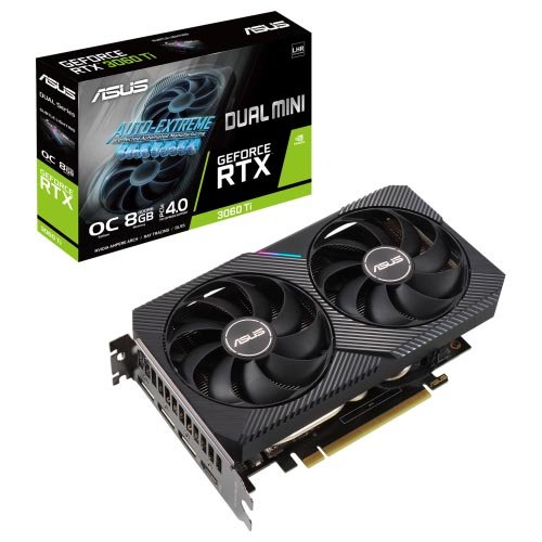 Buy ASUS DUAL GeForce RTX 3060 Ti V2 MINI OC Edition 8GB GDDR6
