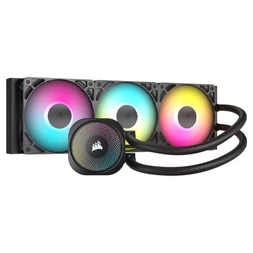 Buy Corsair NAUTILUS 360 RS 360mm ARGB AiO Black Liquid CPU Cooler