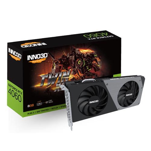 Buy INNO3D GeForce RTX 4060 Twin X2 8GB Graphic Card N40602-08D6