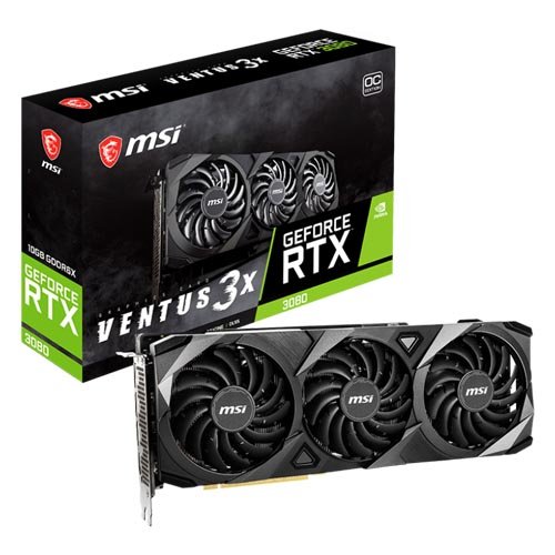 Buy MSI GeForce RTX 3080 VENTUS 3X 10G OC Graphics Card in India